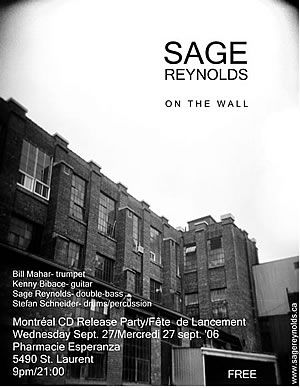 CD Release Poster